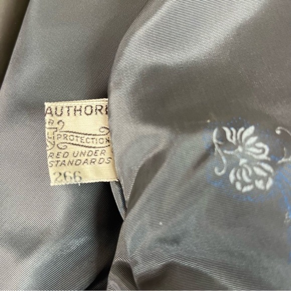 Vintage Kerrybrooke 50s Coat Womens L Gray Fur Sears Roebuck Plush Winter Warm - Picture 10 of 15